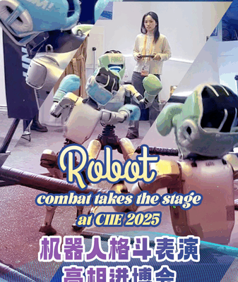 Robot_Combat_Steals_Spotlight_at_CIIE_2025__AI_Innovation_on_Display video poster