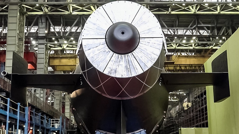 Russia_Launches_Khabarovsk_Nuclear_Submarine_Amid_Global_Watch