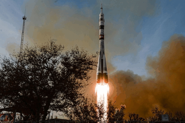 Russia_Launches_Soyuz_MS_28_Crew_to_ISS_With_AI_Integration