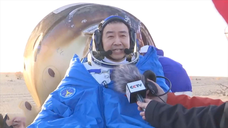 Shenzhou_20_Commander_Chen_Dong_Exits_Capsule_After_Historic_Landing_poster - Khabar Asia Shenzhou_20_Commander_Chen_Dong_Exits_Capsule_After_Historic_Landing video poster