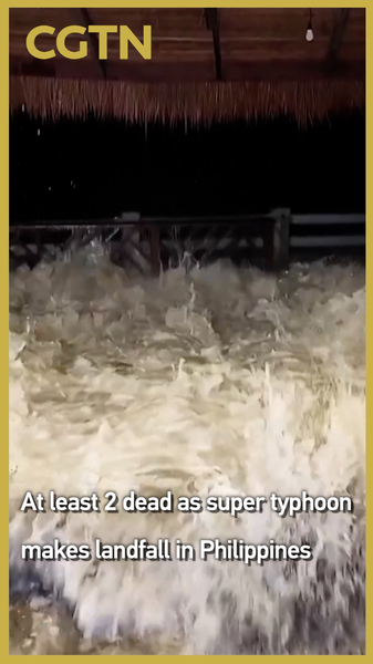 Super_Typhoon_Fung_wong_Hits_Philippines__2_Dead__1_Million_Evacuated video poster