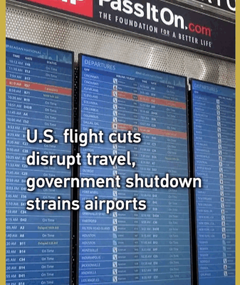 U_S__Government_Shutdown_Sparks_Air_Travel_Chaos_Ahead_of_Thanksgiving video poster