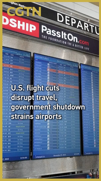U_S__Government_Shutdown_Sparks_Air_Travel_Chaos_Ahead_of_Thanksgiving video poster
