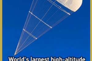 China Launches World’s Largest High-Altitude Wind Energy Kite video poster