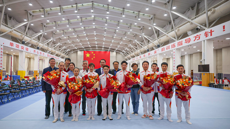 China_Celebrates_2025_Gymnastics__Trampoline_World_Champions_in_Beijing_Ceremony