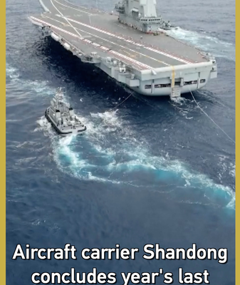 China_s_Shandong_Aircraft_Carrier_Concludes_2025_Training_Missions video poster
