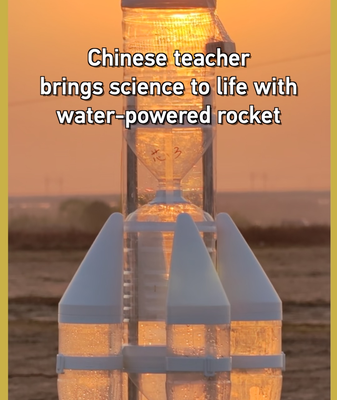 Chinese_Educator_Launches_STEM_Passion_with_Water_Powered_Rocket_Experiment video poster