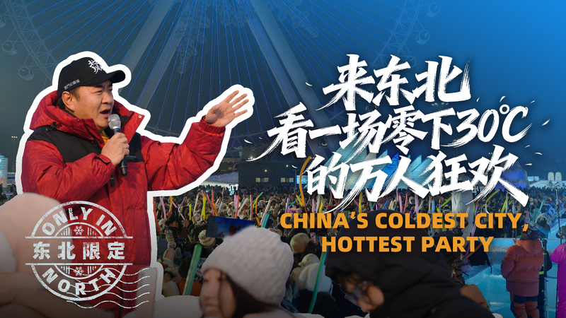 Harbin's Ice Festival Ignites Winter Party Scene at -20°C video poster