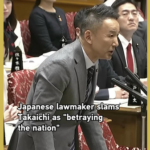 Japanese_Lawmaker_Accuses_PM_Takaichi_of__Betraying_the_Nation__Over_US_Deal video poster