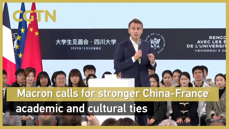 Macron_Stresses_Global_Cooperation_in_Sichuan_University_Address_poster - Khabar Asia Macron_Stresses_Global_Cooperation_in_Sichuan_University_Address video poster