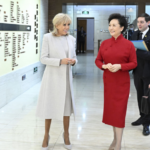 Peng_Liyuan__Brigitte_Macron_Foster_Cultural_Ties_at_Beijing_Theatre