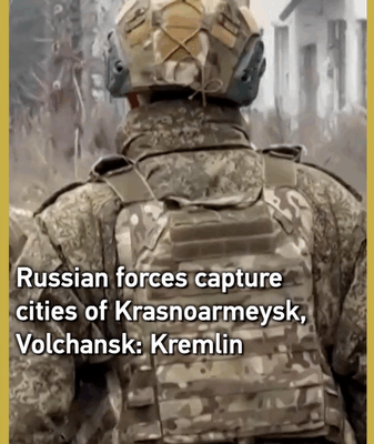 Russian_Forces_Seize_Key_Ukrainian_Cities__Krasnoarmeysk_and_Volchansk_Fall video poster