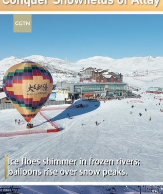 Altay’s Winter Thrills: Where Snow Meets Adventure in Xinjiang video poster