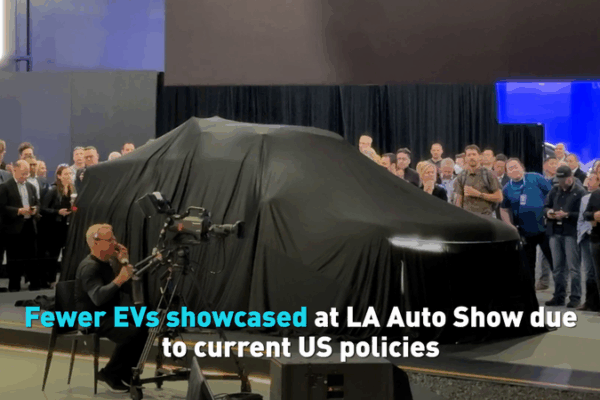 US_Policy_Shifts_Impact_EV_Presence_at_2025_LA_Auto_Show video poster