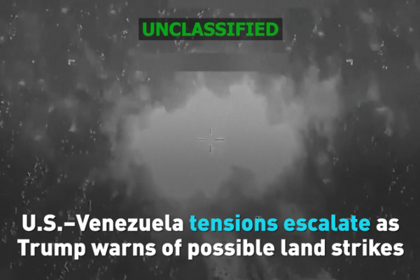 U_S__Venezuela_Tensions_Escalate_as_Trump_Weighs_Land_Strikes video poster