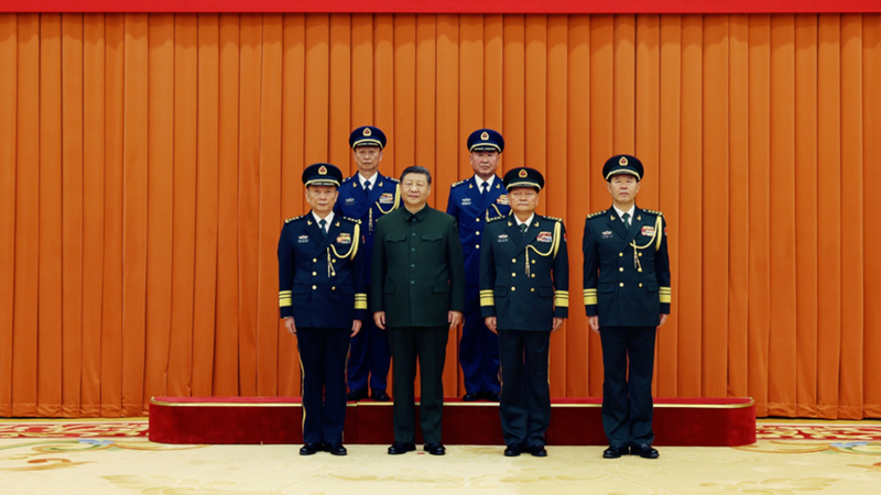 Xi_Jinping_Promotes_Two_Military_Officers_to_General_Rank_poster - Khabar Asia Xi_Jinping_Promotes_Two_Military_Officers_to_General_Rank video poster