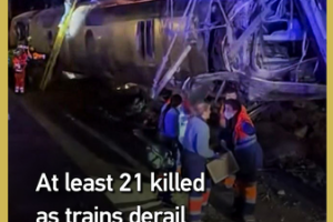 21_Dead_in_Southern_Spain_Train_Derailment__Over_100_Injured video poster