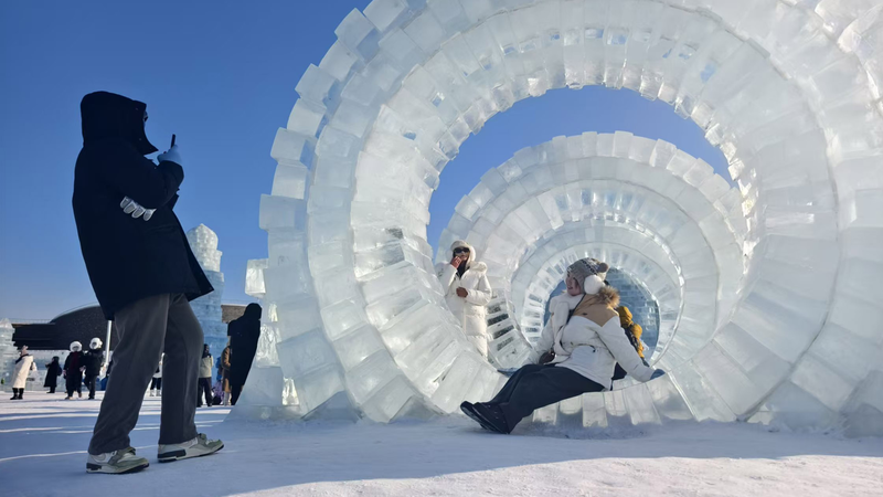 Harbin’s 2026 Ice and Snow World Breaks Records with 400,000 Cubic Meters of Winter Magic video poster