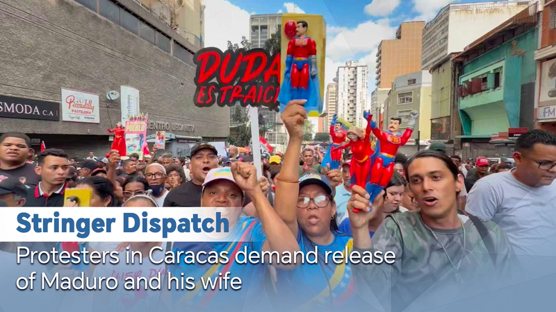 Caracas_Protests_Demand_Release_of_Venezuelan_President_Maduro_and_Wife video poster