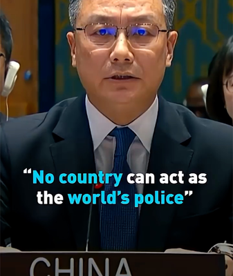 China_Condemns_U_S__Venezuela_Strikes_at_UNSC__Rejects__World_Police__Role video poster
