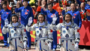 China_Honors_Shenzhou_20_Astronauts_for_Record_Breaking_Space_Mission