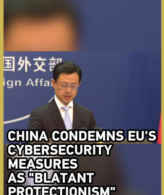 China_Slams_EU_Cybersecurity_Rules_as__Protectionist_Move_ video poster