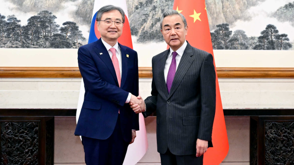 China_Welcomes_ROK_President_s_Visit__Stresses_One_China_Principle