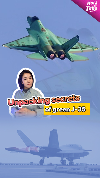 China_s_Green_J_35_Stealth_Fighter_Reveals_Key_Upgrades_in_2026_Tests video poster