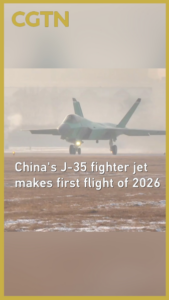 China_s_J_35_Stealth_Fighter_Completes_First_2026_Test_Flight video poster