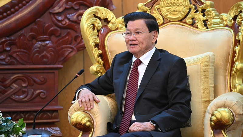 China_s_Xi_Congratulates_Laos_Leader_Thongloun_on_Re_election