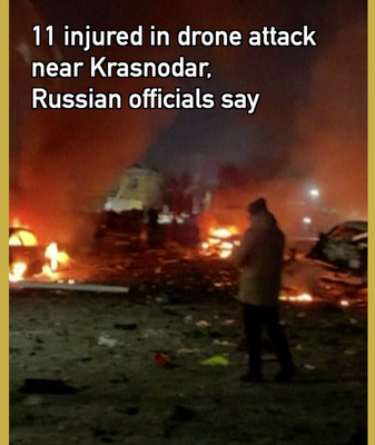 Drone_Strike_Near_Krasnodar_Injures_11__Russian_Authorities_Report video poster