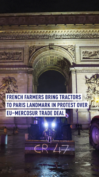 French_Farmers_Protest_EU_Mercosur_Trade_Deal_in_Paris_poster - Khabar Asia French_Farmers_Protest_EU_Mercosur_Trade_Deal_in_Paris video poster