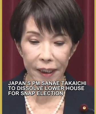 Japan_s_PM_Takaichi_Calls_Snap_Election_for_February_8__2026 video poster
