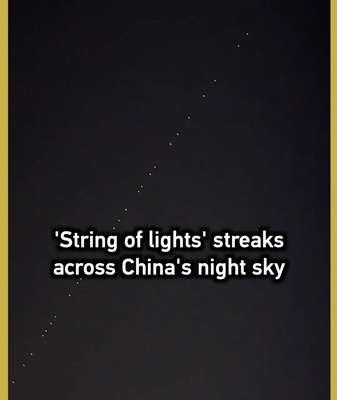 Mystery_Lights_Over_China_Identified_as_SpaceX_Satellites video poster