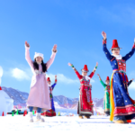 Qilian_Mountains_Ice_Festival_Boosts_Winter_Tourism_in_Gansu