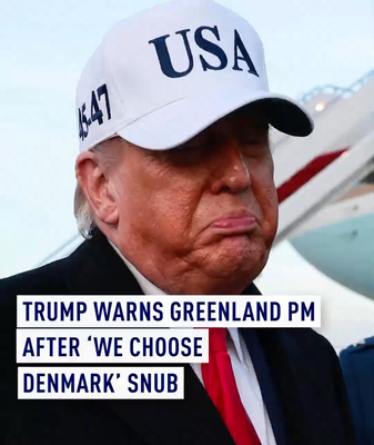 Trump_Warns_Greenland_Leader_Over_Denmark_Alignment_Ahead_of_2026_Talks video poster