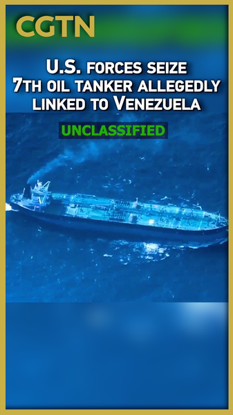 U_S__Seizes_7th_Venezuela_Linked_Oil_Tanker_in_Caribbean_Amid_Sanctions_Push video poster