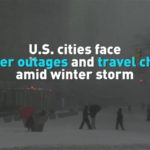 U_S__Winter_Storm_Triggers_Power_Outages__Travel_Disruptions video poster