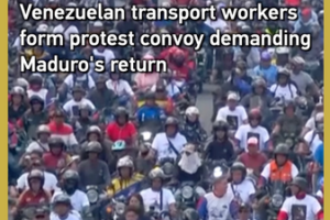 Venezuelan_Transport_Workers_Rally_in_Caracas_Demanding_Maduro_s_Release video poster