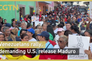 Venezuelans_Rally_in_Caracas__Demand_U_S__Release_Maduro video poster