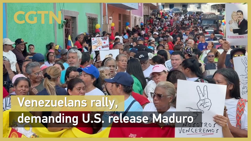 Venezuelans_Rally_in_Caracas__Demand_U_S__Release_Maduro video poster