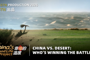China’s Green Wall Holds Back Taklamakan Desert in 2026 video poster