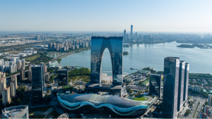 Jinji Lake: Suzhou’s Urban Oasis Blends Modernity and Nature video poster