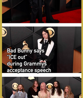 Bad_Bunny_Calls_for__ICE_Out__in_2026_Grammy_Speech video poster