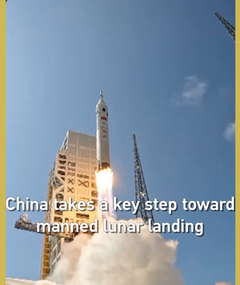 China_Advances_Toward_Manned_Moon_Mission_with_Key_Rocket_Tests video poster