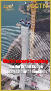 China_s_Daxihe_Grand_Bridge_Sets_World_Record_with_Historic_Completion video poster