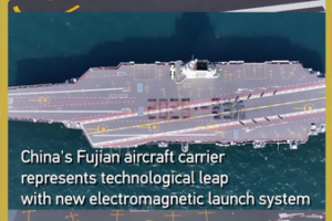 China_s_Fujian_Carrier_Pioneers_Electromagnetic_Launch_Technology video poster