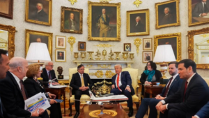 Colombian_President_Meets_with_Trump_at_White_House_Amid_Strained_Ties video poster