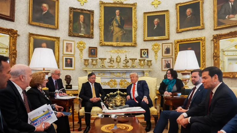 Colombian_President_Meets_with_Trump_at_White_House_Amid_Strained_Ties video poster