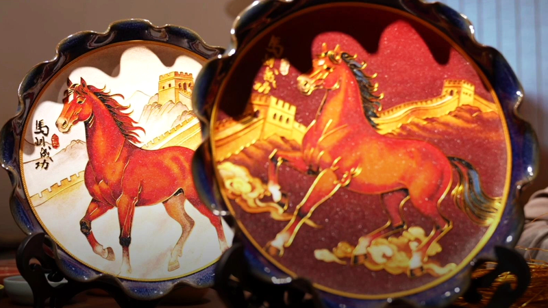 DQ63BI4NF2XMQ3KYI8TY - Khabar Asia China's Cloisonné Horse Art Thrives Ahead of Lunar New Year 2026 video poster